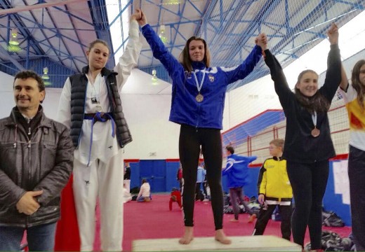 Os Concello de Oroso felicita a Saria Gacio, subcampioa galega cadete de Taekwondo